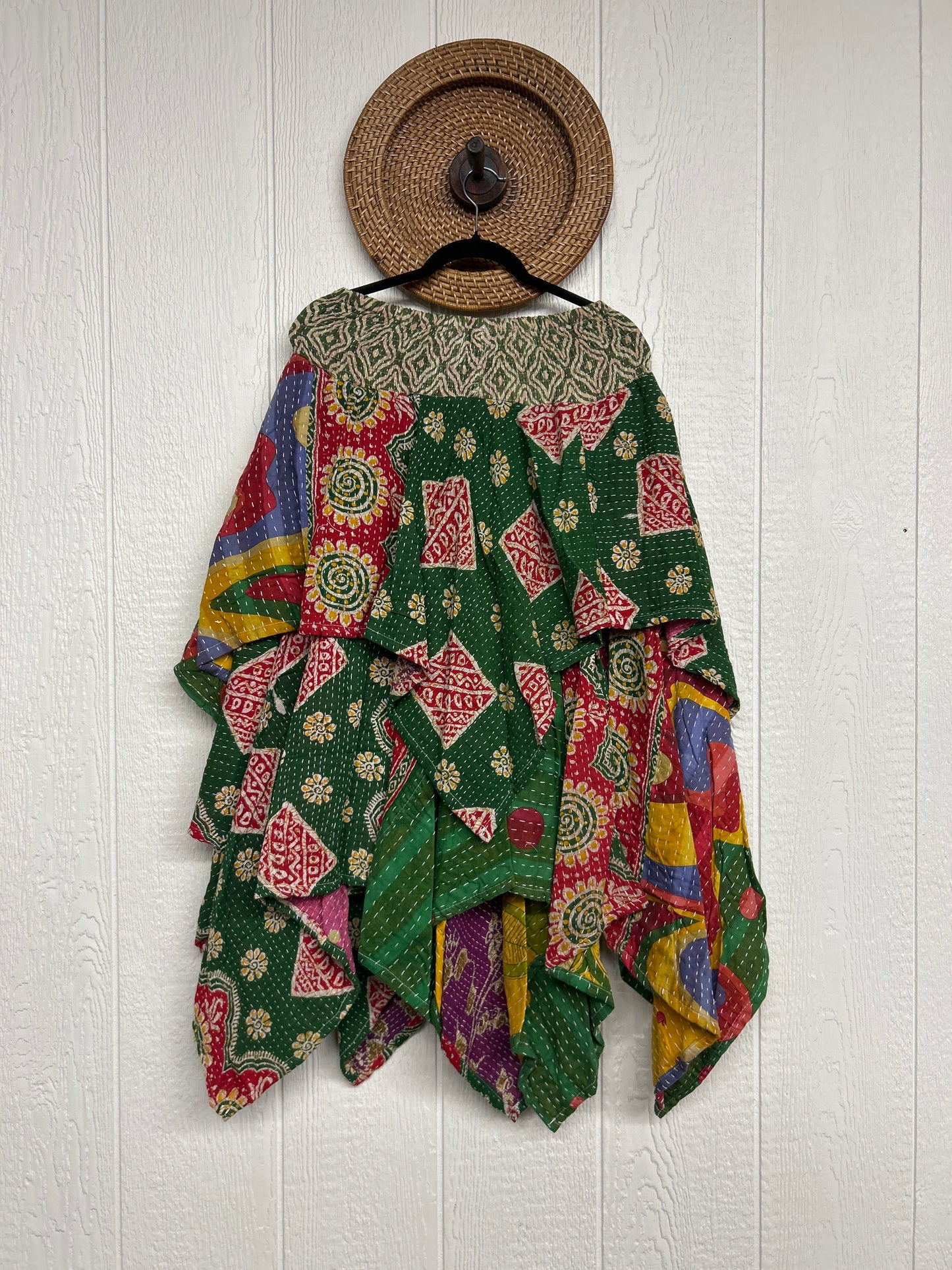 Pareo Kantha Pixie Skirt 0426 080