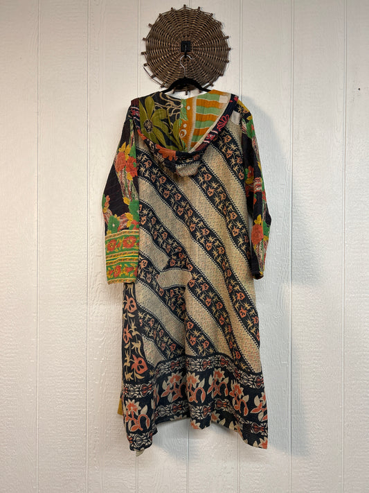 Fine Kantha Rising Sun Coat 1026 097