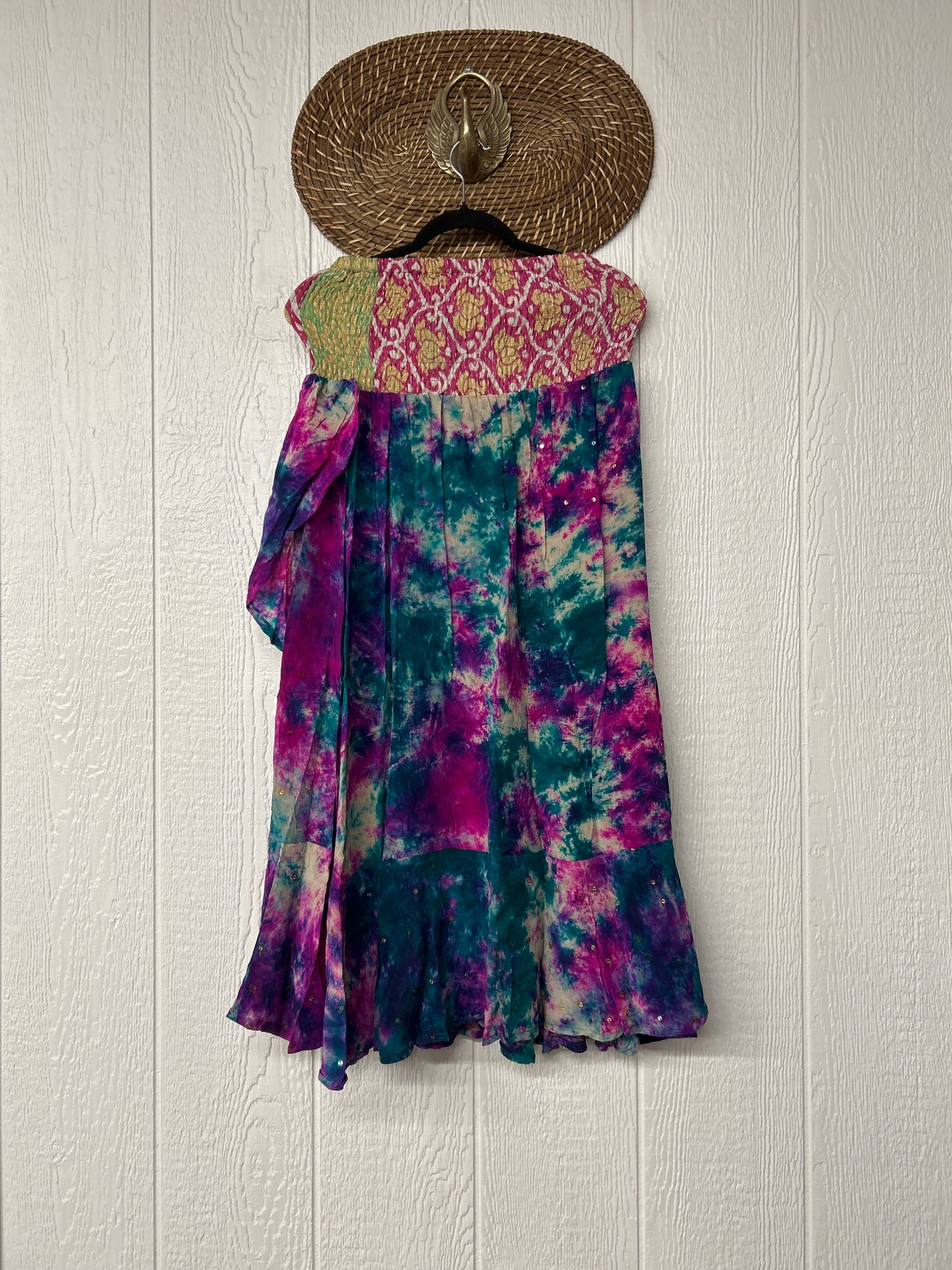 Crepe Sari Inner Peace Wrap Skirt 0626 178