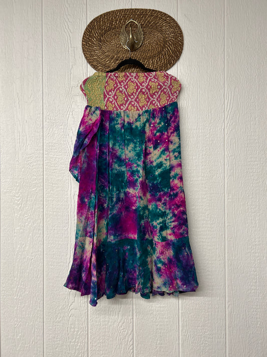 Crepe Sari Inner Peace Wrap Skirt 0626 178