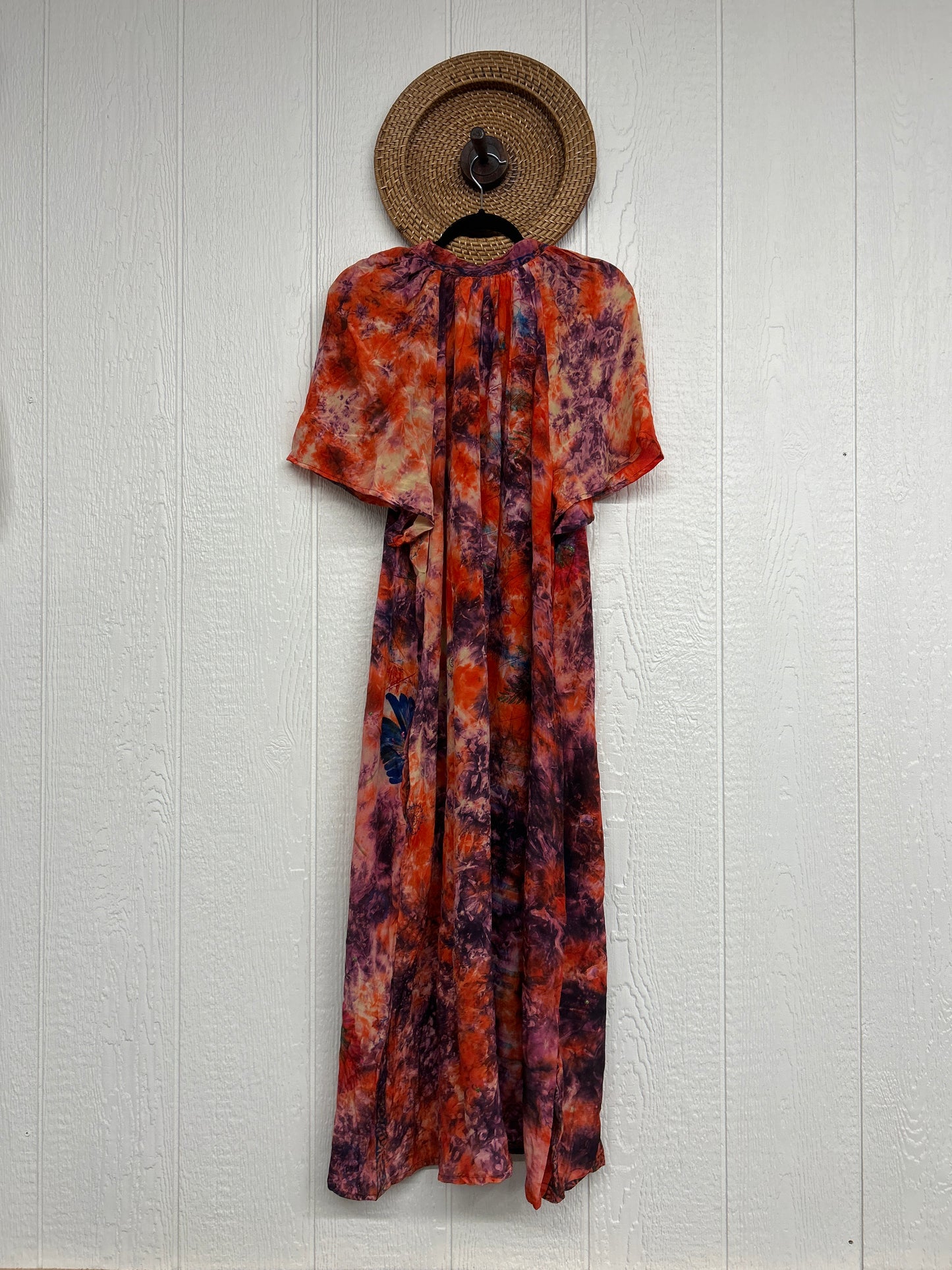 Crepe Sari Summer Woodstock Duster 0626 025