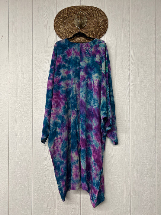 Crepe Sari Gaia Duster Dress 0426 167