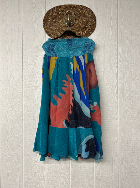 Crepe Sari Inner Peace Wrap Skirt 0626 219