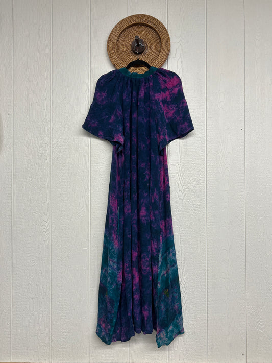 RETAIL Crepe Sari Summer Woodstock Duster 0626 003