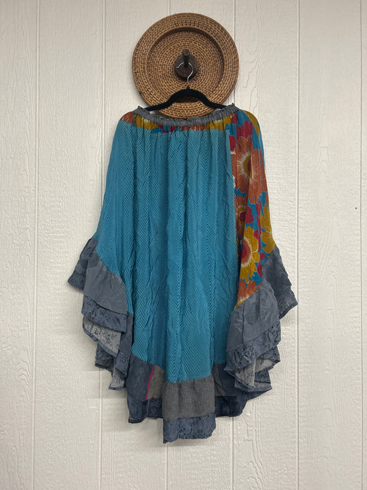 Crepe Wild Rose Skirt 1025 250