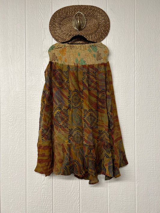 Crepe Sari Inner Peace Wrap Skirt 0626 111