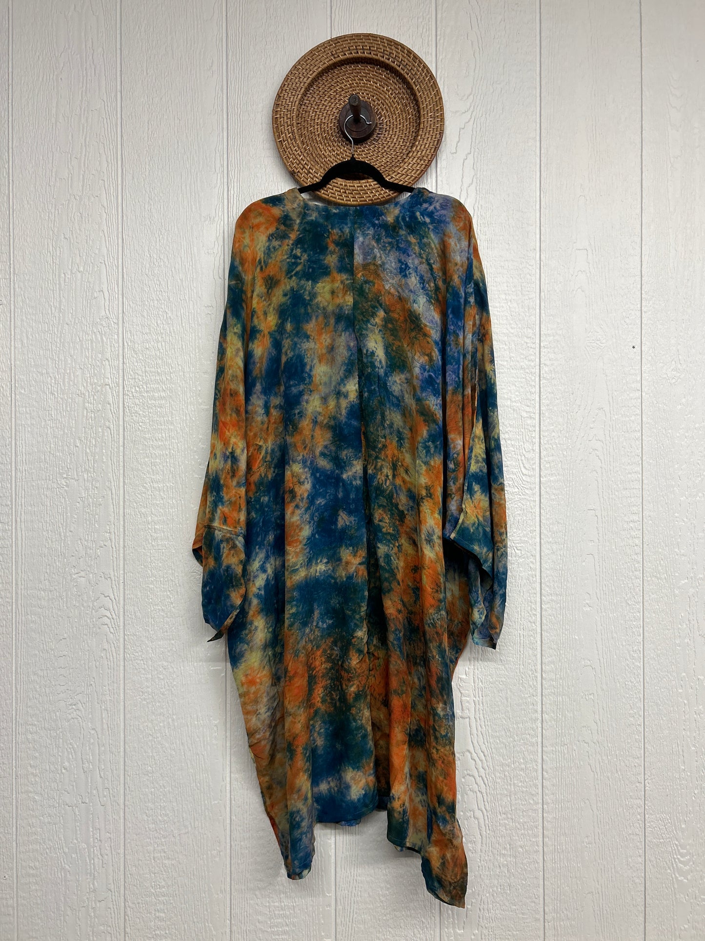 Crepe Sari Gaia Duster Dress 0426 015
