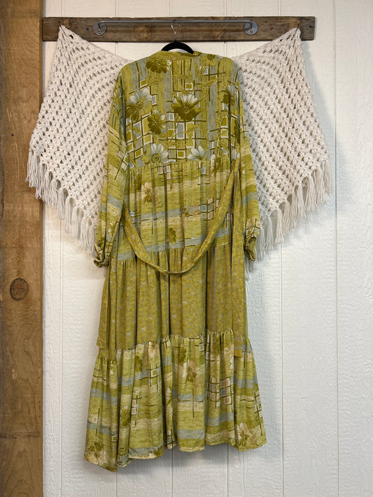 Rasgulla Sari Luminous Maxi Dress 0226 270