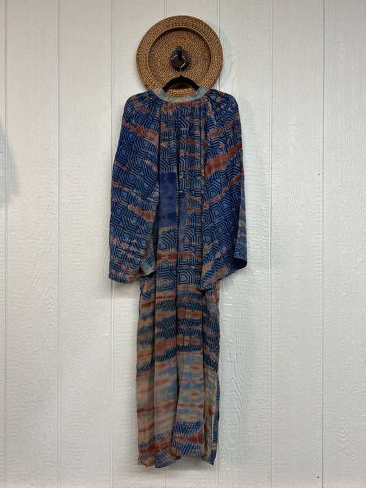 Crepe Sari Woodstock Duster Dress 0226 199