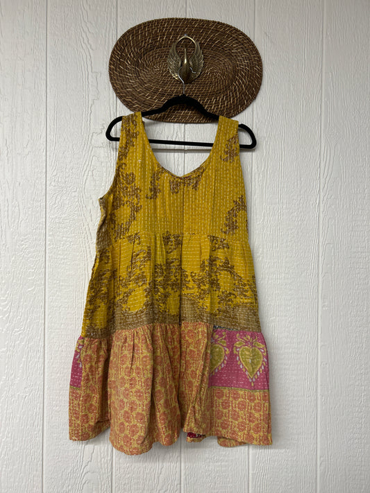 Kantha Meadow Mini Dress 0625 255