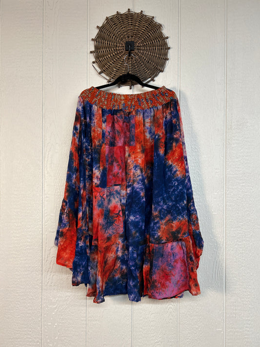 Crepe Sari Dahlia Skirt 1026 199