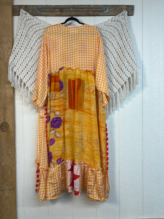 Rasgulla Sari Rhiannon Kimono 0826 034