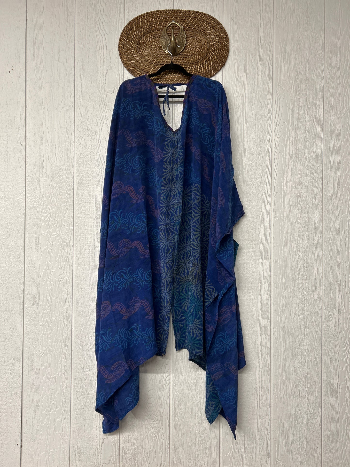 Crepe Sari Orchid Kimono 0626 031