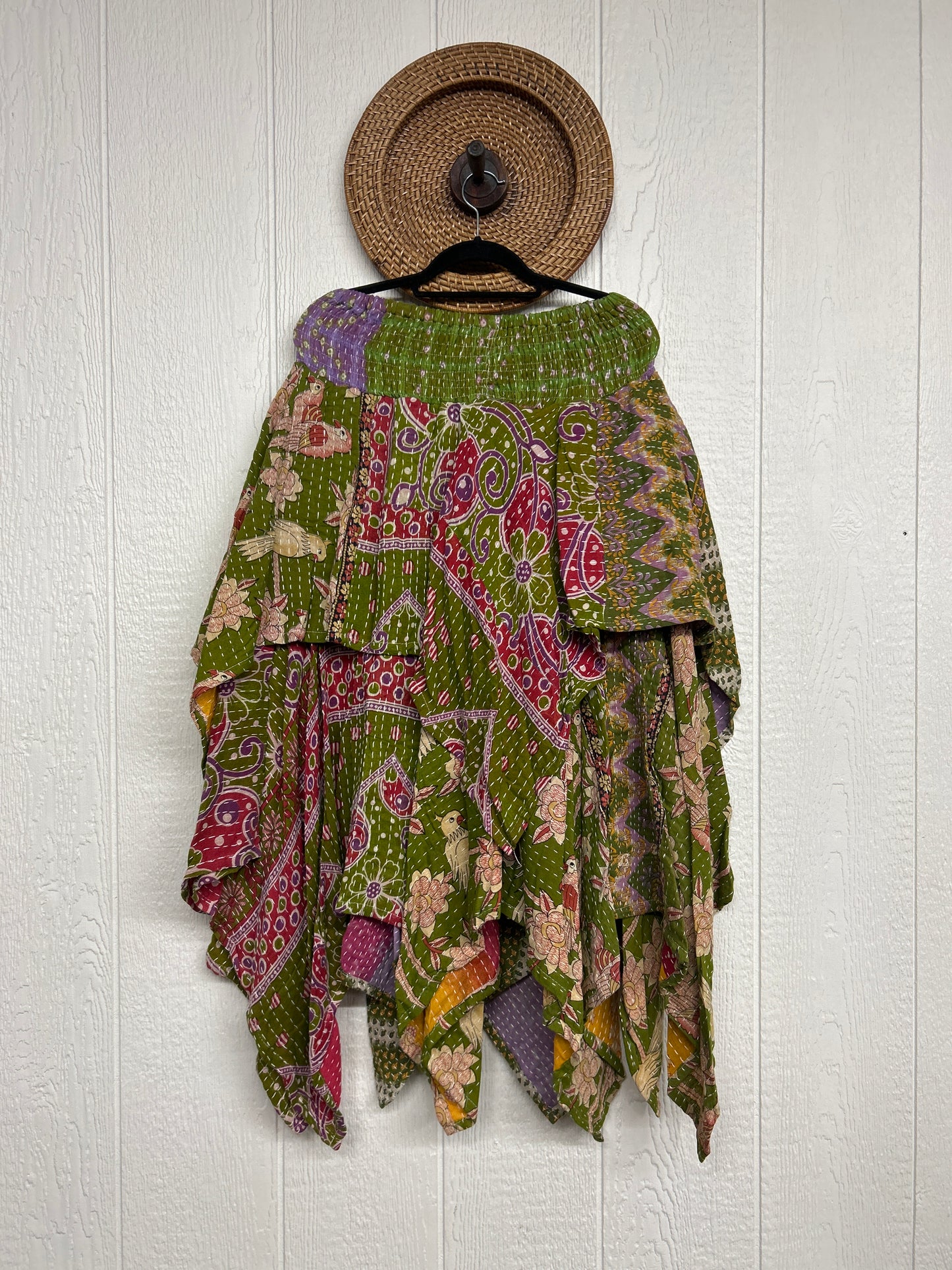 Pareo Kantha Pixie Skirt 0426 067