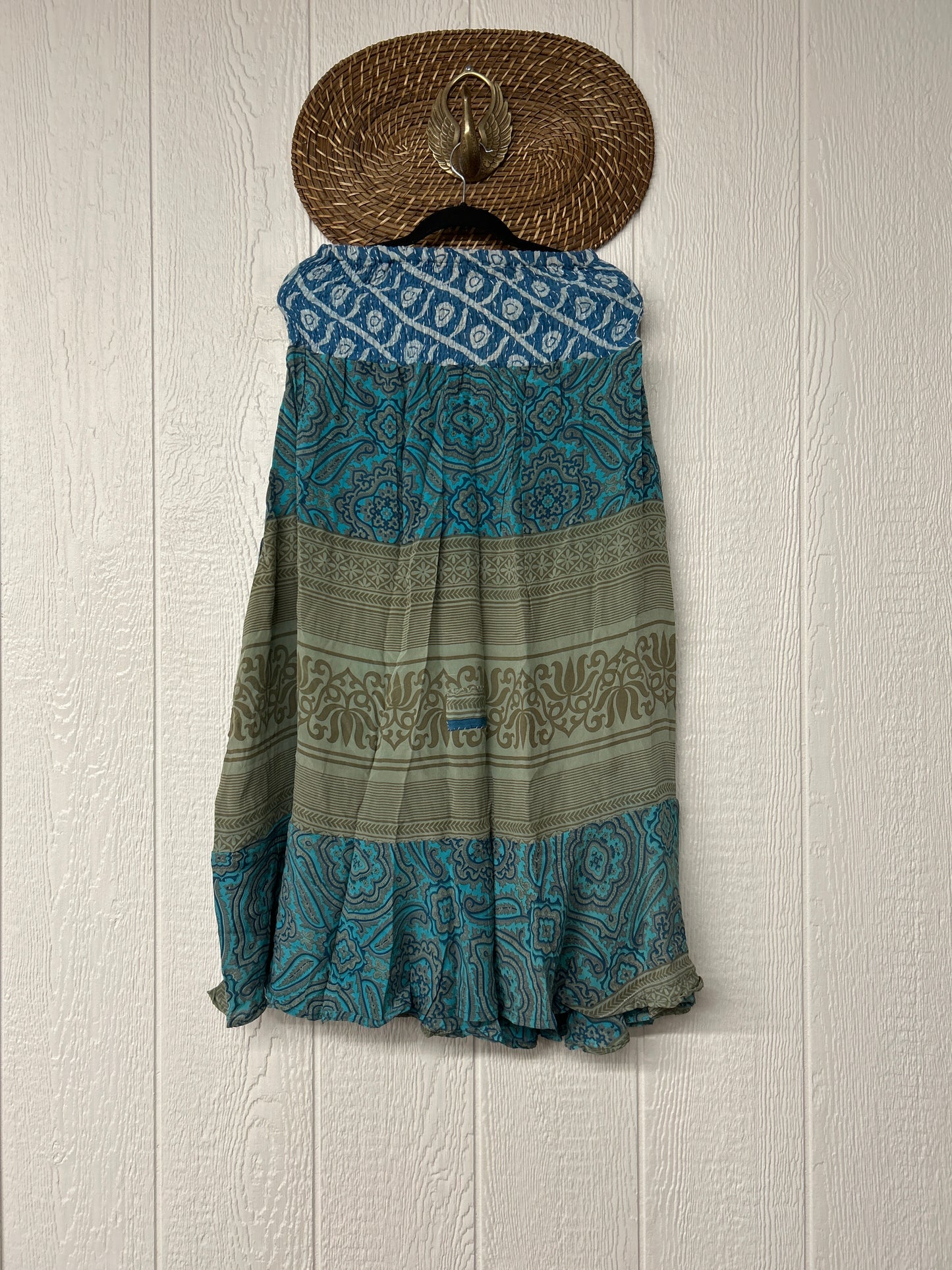 Crepe Sari Inner Peace Wrap Skirt 0626 073