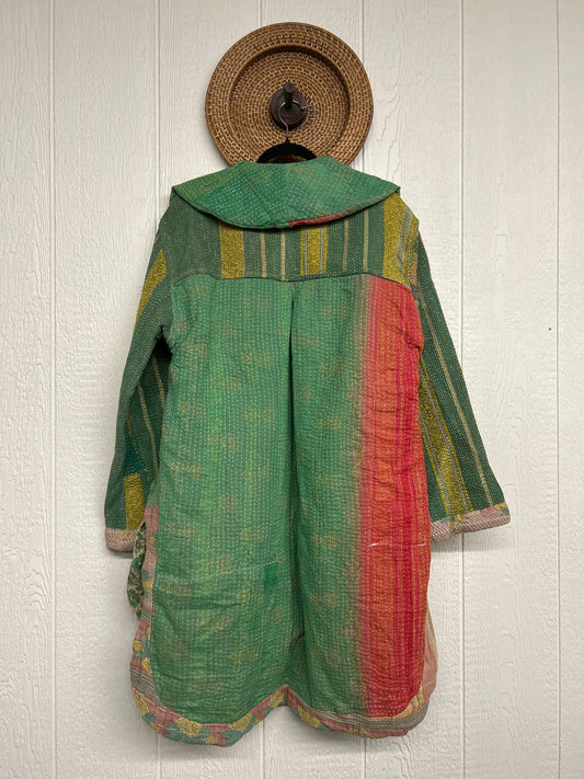 Fine Kantha Drifter Coat 1026 023