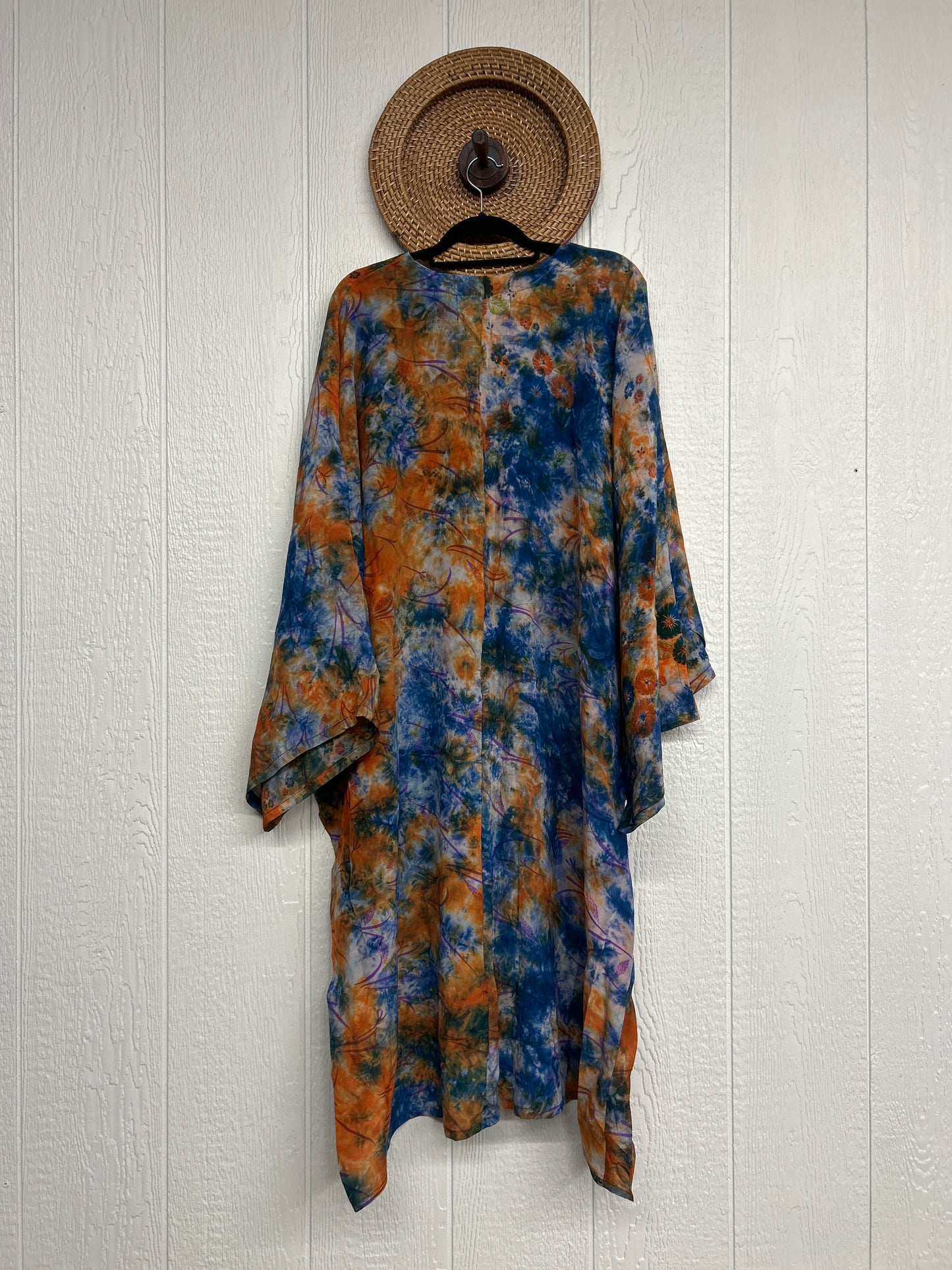 Crepe Sari Gaia Duster Dress 0426 116