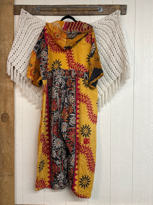 Kantha Zen Hoodie Jumpsuit 0925 181