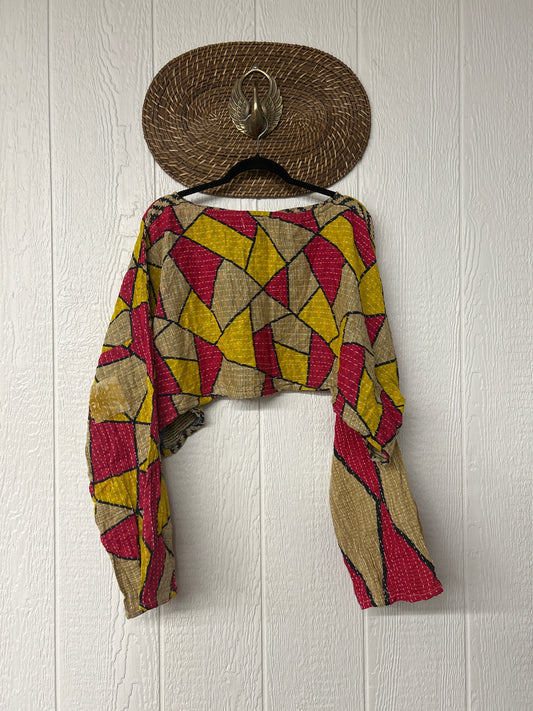 Pareo Kantha Abundance Crop Top 1225 017