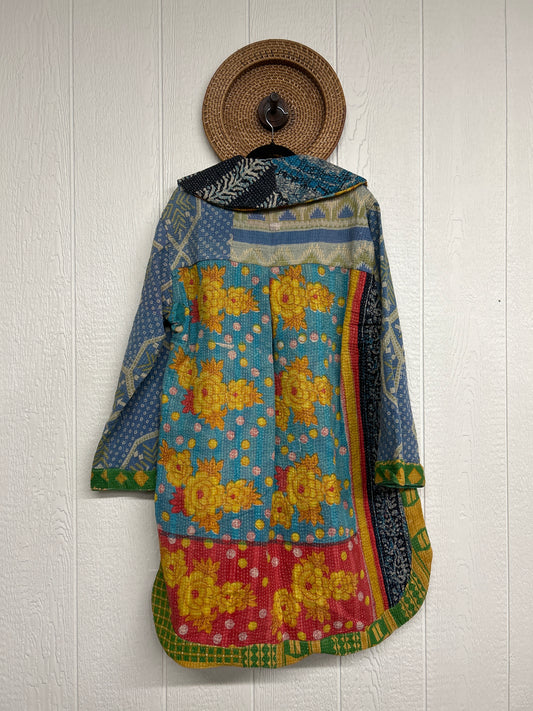 Fine Kantha Drifter Coat 1026 218