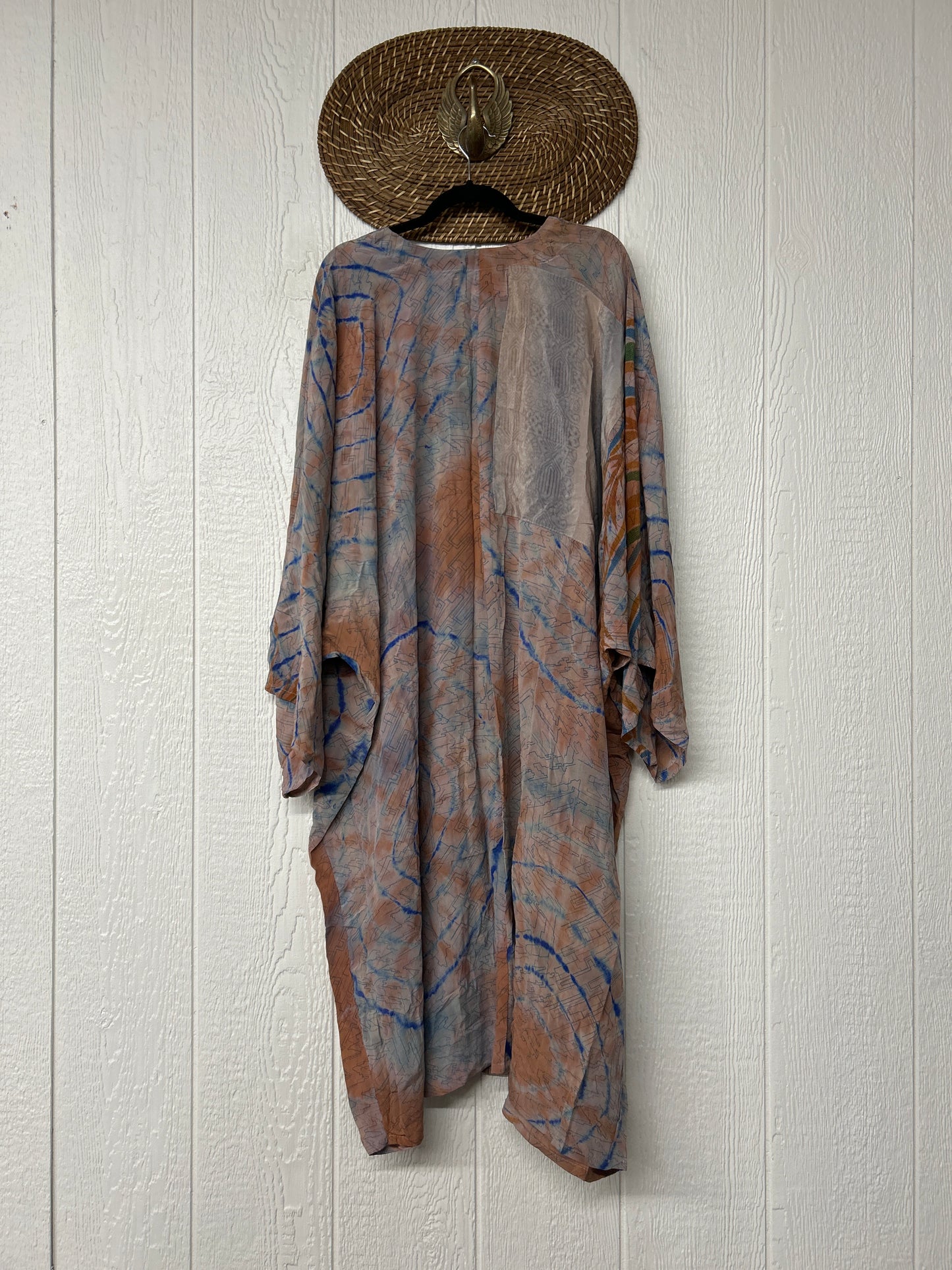 Crepe Sari Gaia Duster Dress 0826 129