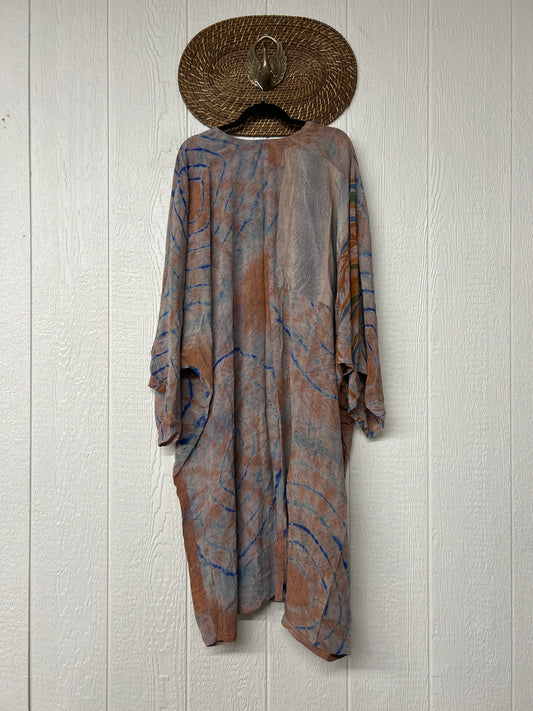Crepe Sari Gaia Duster Dress 0826 129