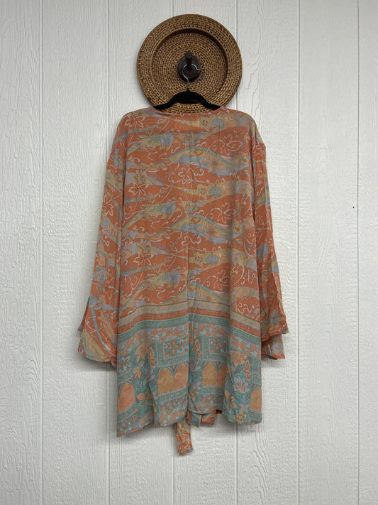 Crepe Sari Shortie Spellbound Kimono 0426 249