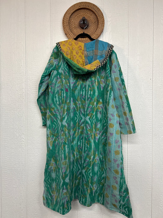 Fine Kantha Rising Sun Coat 1125 187