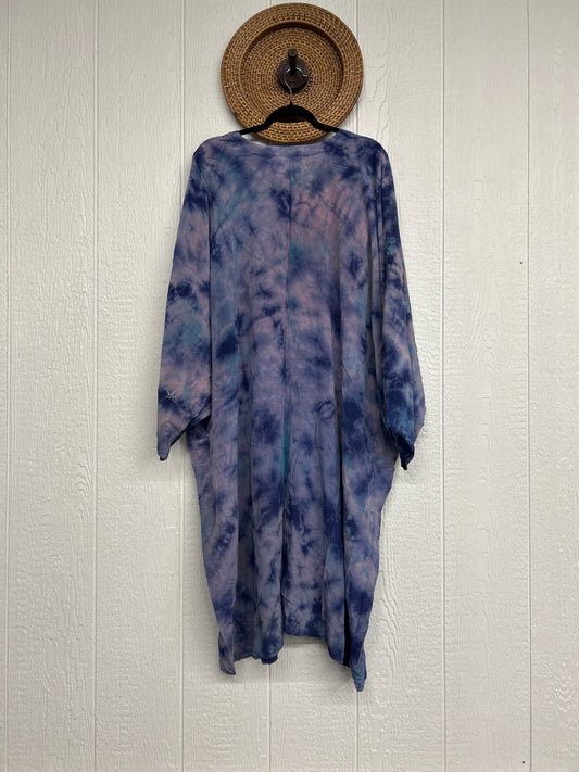 Crepe Sari Gaia Duster Dress 0826 227