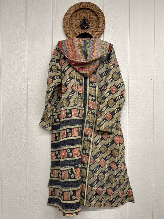 Fine Kantha Rising Sun Coat 1125 169