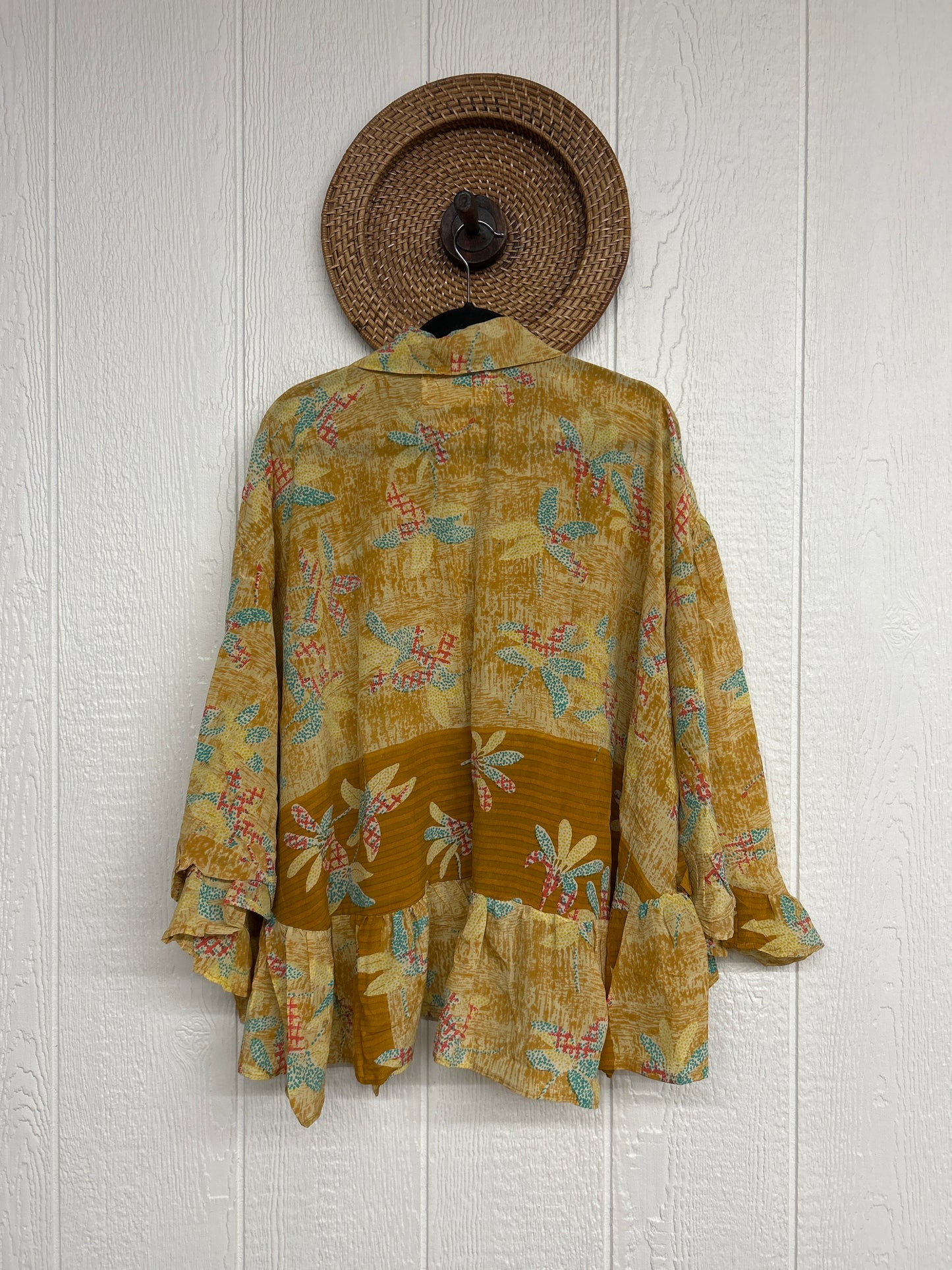 Crepe Sari Wild Rose Top 0426 265