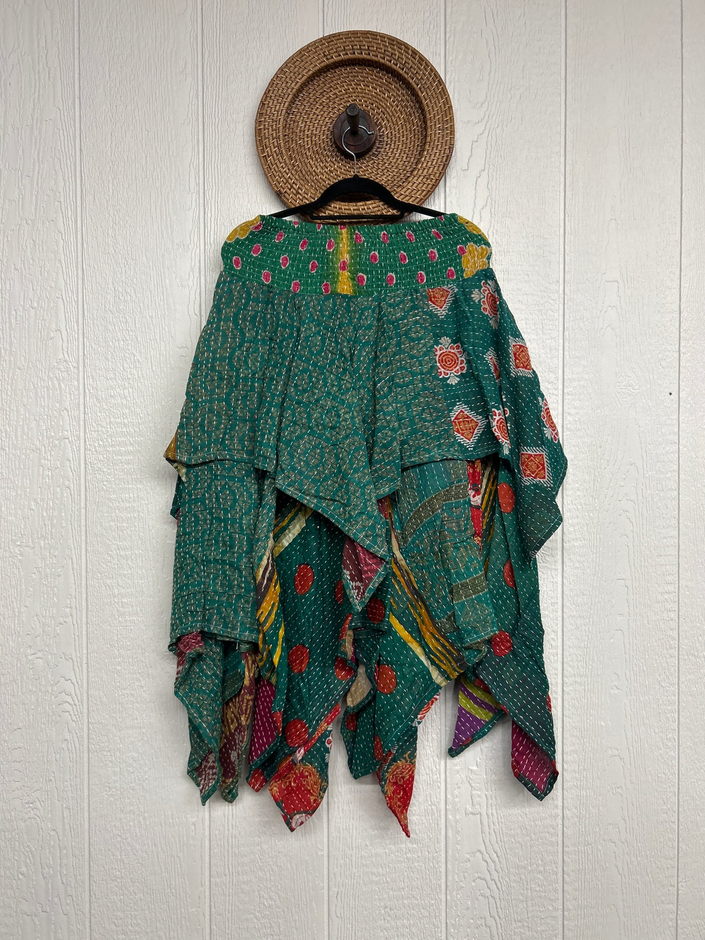 Pareo Kantha Pixie Skirt 0426 141