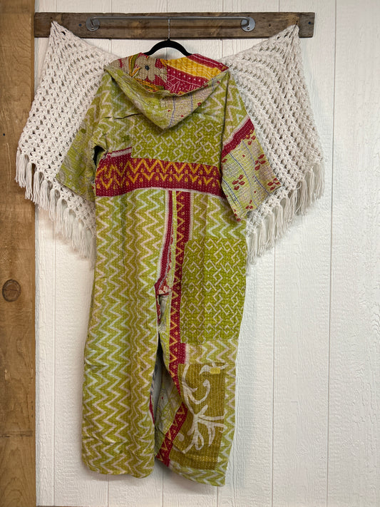 Kantha Zen Hoodie Jumpsuit 0925 220