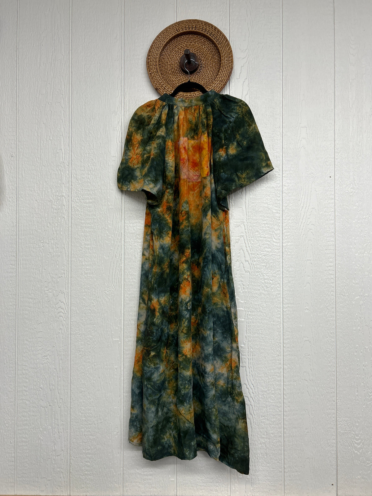 Crepe Sari Summer Woodstock Duster 0626 126