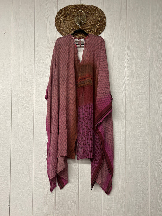 Crepe Sari Orchid Kimono 0626 039