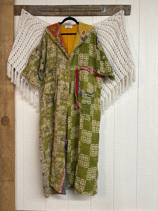 Kantha Zen Hoodie Jumpsuit 0925 247