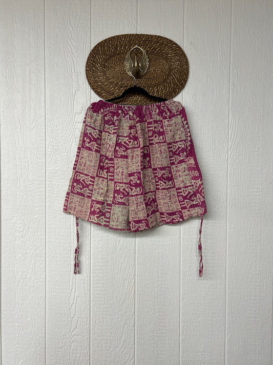 Kantha Butterfly Shorts 0425 227