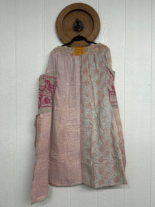 Pareo Kantha Butterfly Cargo Skirt 0426 156