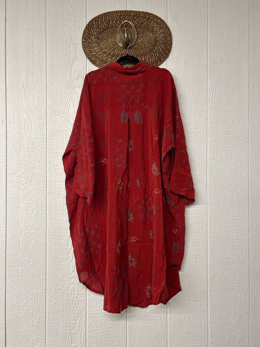 Crepe Sari Free To Be Longsleeve Maxi 0326 043