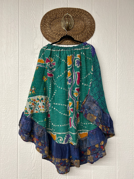 Pareo Kantha Wild Rose Skirt 0426 170