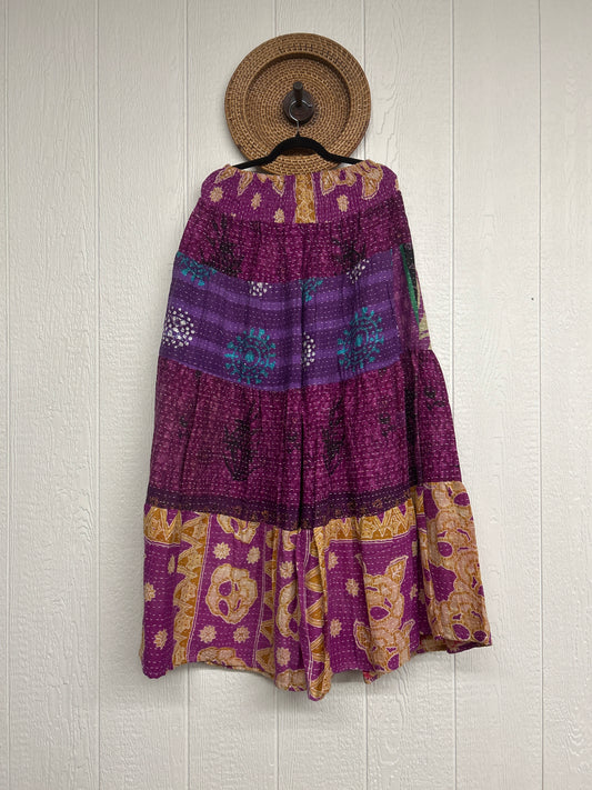 Pareo Kantha Lotus Maxi Skirt 0826 249