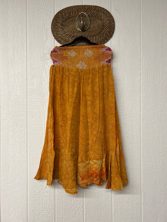 Crepe Sari Inner Peace Wrap Skirt 0626 034