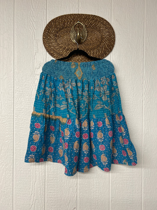 Pareo Kantha Meadow Skirt 0826 008