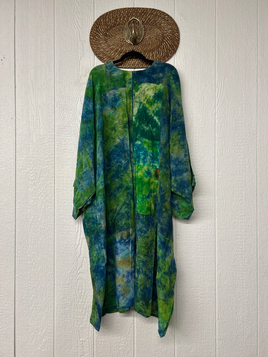 Crepe Sari Gaia Duster Dress 0826 108