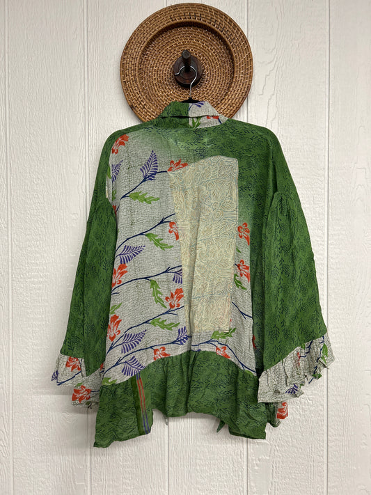 Crepe Sari Wild Rose Top 1225 114