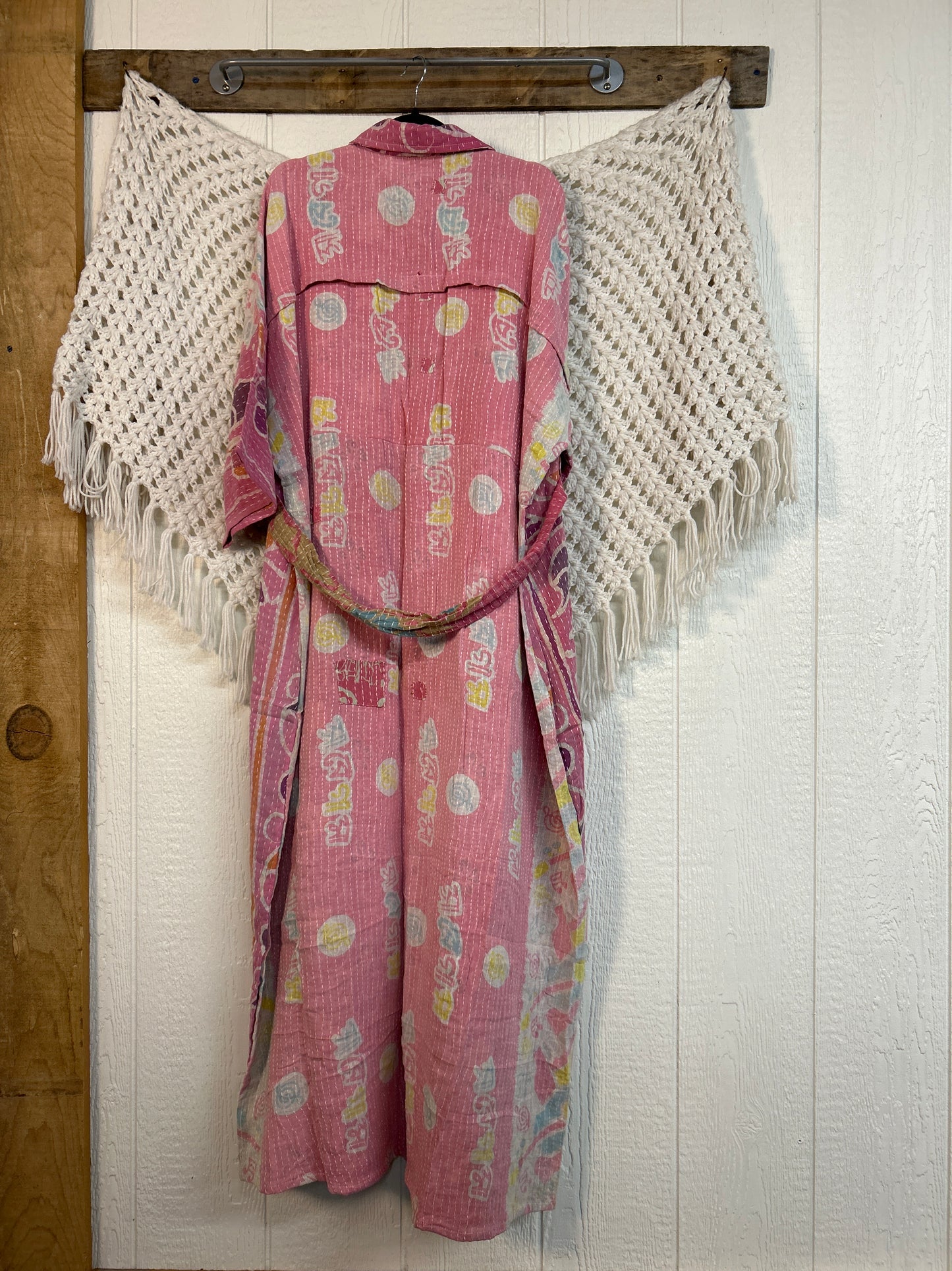 RETAIL Pareo Kantha Gravity Duster Dress 0226 155