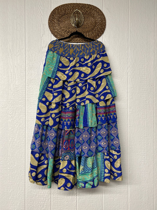 Rasgulla Sari Venus Ruffle Maxi 1125 056