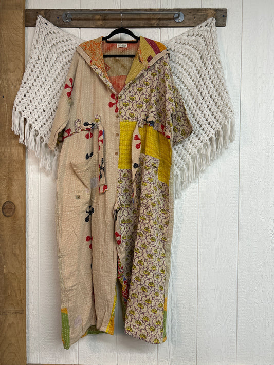 Kantha Zen Hoodie Jumpsuit 0925 248