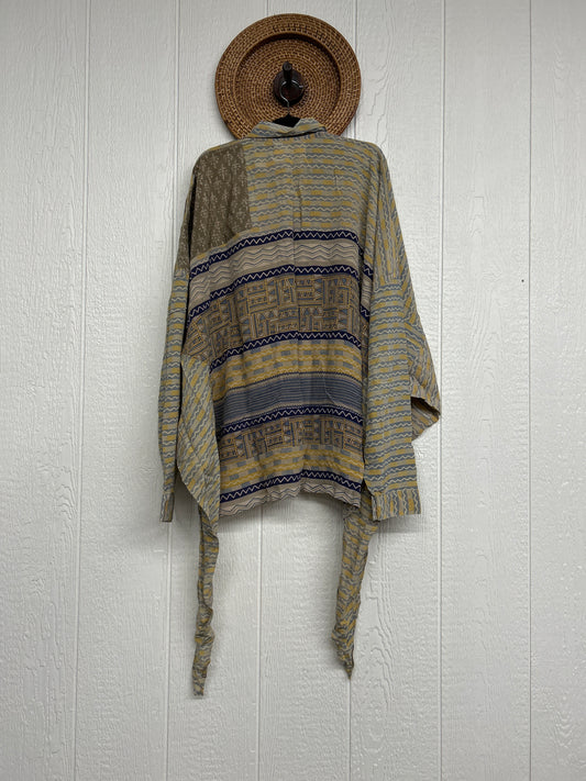 Crepe Sari Nirvana Button Down 1125 256