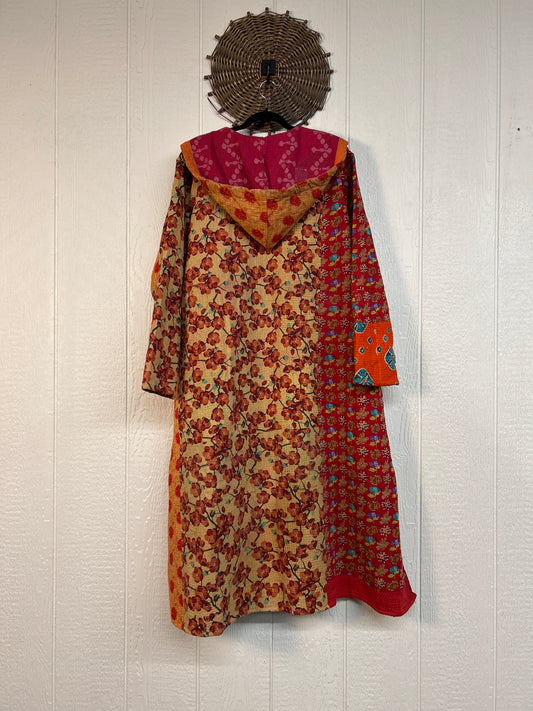 Fine Kantha Rising Sun Coat 1026 085